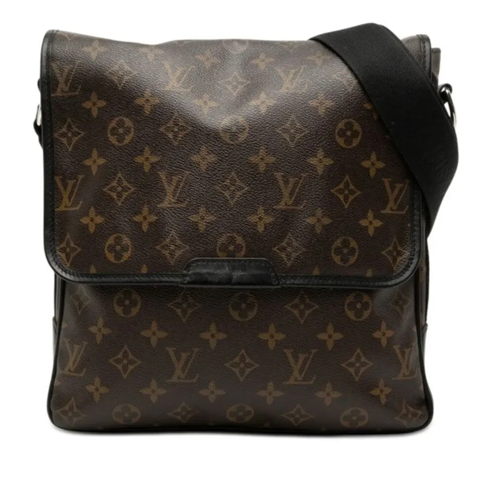 Louis Vuitton Macassar Bus MM Shoulder Bag